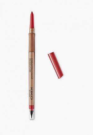 Карандаш для губ Kiko Milano Everlasting Colour Precision Lip Liner, оттенок 415 Sangria, 0.35 г. Цвет: красный