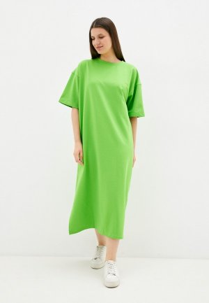 Платье Kidonly. Цвет: зеленый