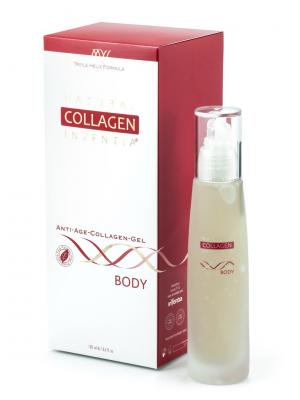 Гель коллагеновый для тела Natural Collagen Inventia Body. Цвет: прозрачный, белый, красный