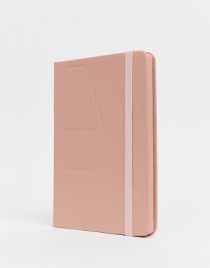 Розовый еженедельник в кожаной обложке kikki.K 2020-Мульти Kikki K