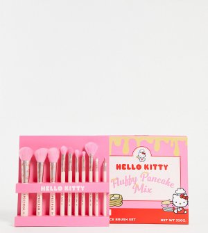 Набор из 10 кистей для макияжа с дизайном оладьев x ASOS Exclusive Hello Kitty-Разноцветный Spectrum