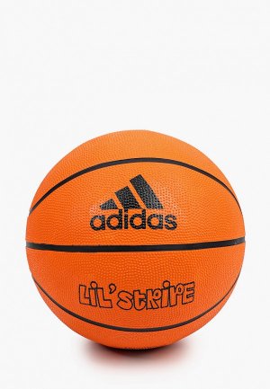 Мяч баскетбольный adidas LIL STRIPE BALL. Цвет: оранжевый