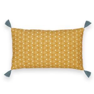 Чехол на подушку или наволочка, SHINTO La Redoute Interieurs. Цвет: желтый/ синий