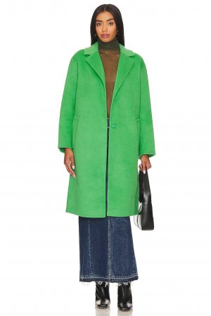 Пальто Lore Overcoat, цвет Green Apple Rails