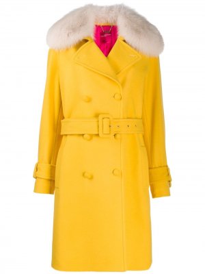 Двубортное пальто Blumarine