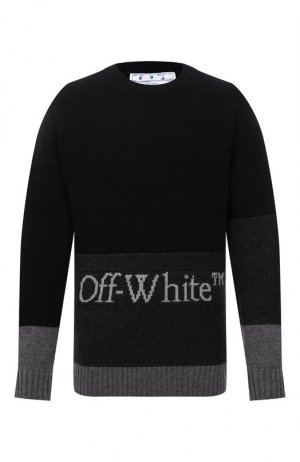 Шерстяной свитер Off-White. Цвет: чёрный