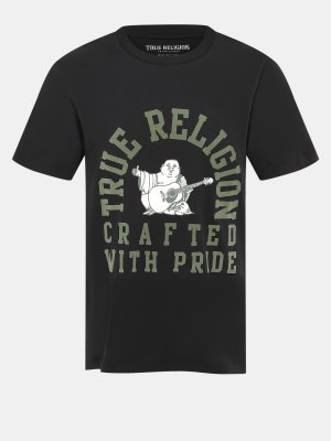 Футболки True Religion. Цвет: черный