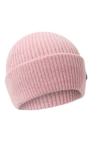 Шерстяная шапка Ganni. Цвет: розовый