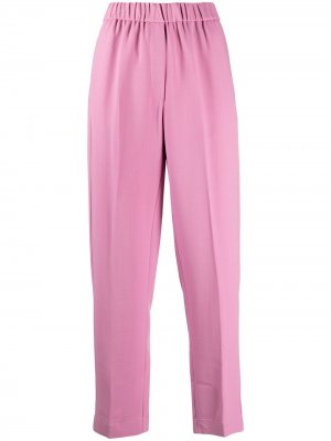 Укороченные прямые брюки Forte. Цвет: розовый