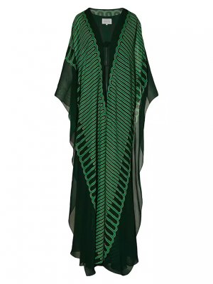 Платье-туника Tejiendo El Tropico , цвет military green jade Johanna Ortiz