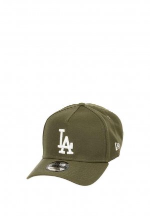 Бейсболка LOS ANGELES DODGERS MLB 50TH ANNIVERSARY SIDEPATCH COOPERSTOWN FORTY A-FRAME SNAPBACK New Era, цвет oliv ERA