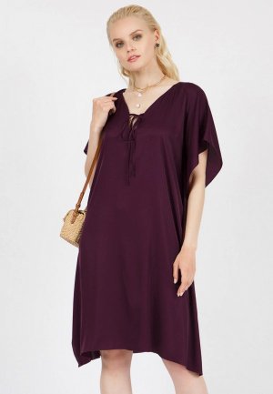 Платье Olivegrey LAVIA. Цвет: фиолетовый