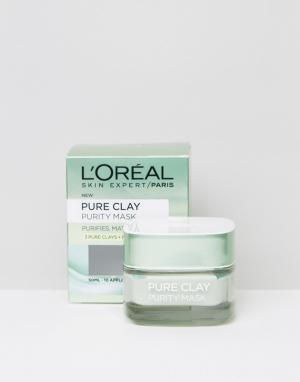 Очищающая маска для лица LOreal Paris Pure Clay-Бесцветный L'Oreal