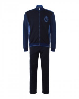 Олимпийка+брюки BILLIONAIRE. Цвет: тем.синий+синий