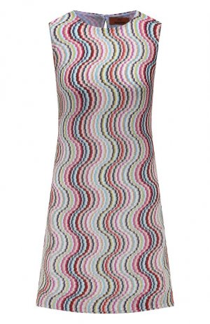 Платье из вискозы Missoni. Цвет: разноцветный