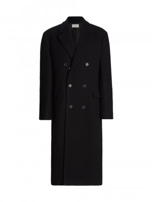 Длинное двубортное пальто Diana , черный The Row