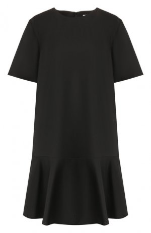 Шерстяной платье Paul&Joe. Цвет: чёрный