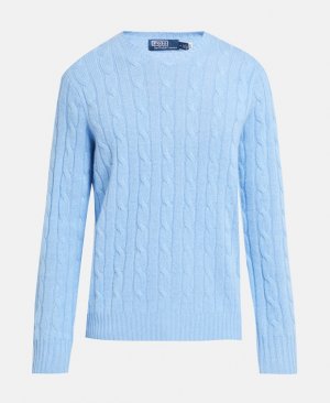 Кашемировый пуловер , синий Polo Ralph Lauren