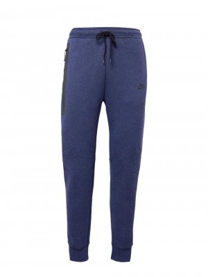Зауженные брюки TECH FLEECE, темно-синий Nike Sportswear