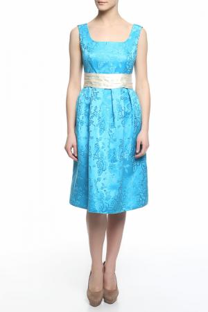 Платье BMBL VIRSAVIYA. Цвет: голубой