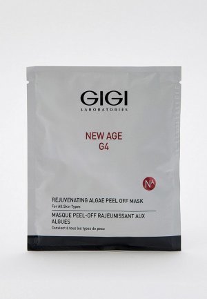 Маска для лица Gigi New Age G4 Rejuvenating Algae Peel Off Mask / альгинатная. Цвет: прозрачный