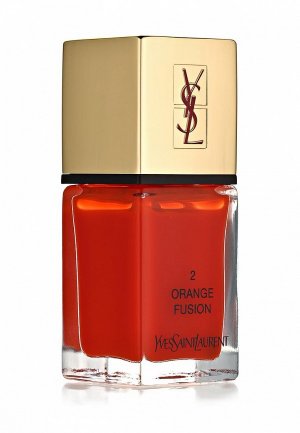 Лак для ногтей №02 Yves Saint Laurent YV007LWBMK33. Цвет: оранжевый
