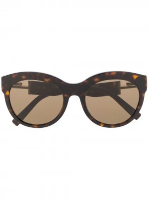 Tods солнцезащитные очки в круглой оправе Tod's. Цвет: коричневый
