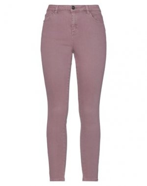 Джинсовые брюки LIPSY. Цвет: пастельно-розовый