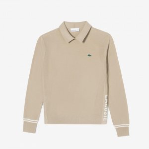 Women s Golf Collar Pullover AF705E 53N CB8 Lacoste