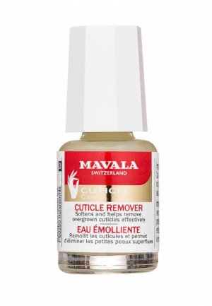 Средство для удаления кутикулы Mavala Cuticle Remover 5 мл (на блистере). Цвет: прозрачный
