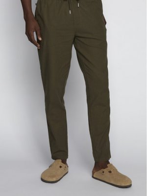 Тканевые брюки стандартного кроя , зеленый Matinique