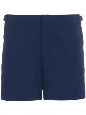 Пляжные шорты Setter Orlebar Brown. Цвет: синий