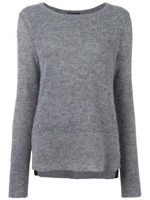 Классический пуловер Rag & Bone. Цвет: серый