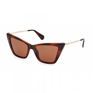 Солнцезащитные очки MO 0057 52E, черный Max & Co.. Цвет: черный