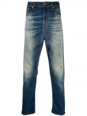 Зауженные джинсы D-Vider Diesel. Цвет: синий