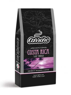 Кофе Carraro Costa Rica 250 гр вакуум. Цвет: коричневый