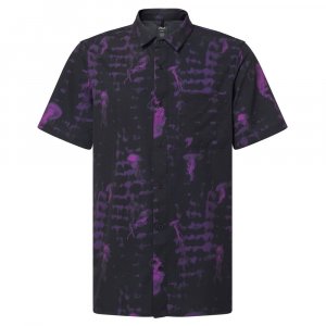 Рубашка с коротким рукавом Jellyfish RC Button Down, фиолетовый Oakley