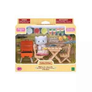Набор для пикника Bubblebrook девочек-слонов, кукольный домик, игровой с фигуркой и аксессуарами Calico Critters