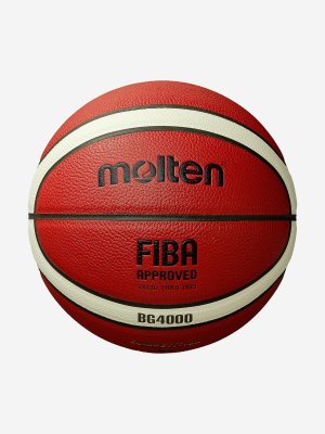 Мяч баскетбольный FIBA BG4000, Коричневый, размер 7 Molten