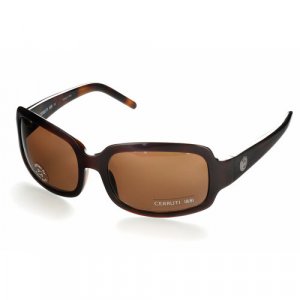 Солнцезащитные очки , фиолетовый, черный Cerruti 1881. Цвет: фиолетовый/черный