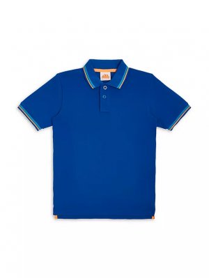 Рубашка-поло Brice Pique для малышей, маленьких мальчиков и , синий Sundek