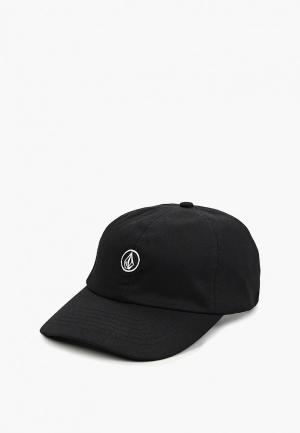 Бейсболка Volcom Circle Stone Dad Hat. Цвет: черный