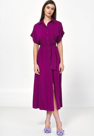 Платье-рубашка , фиолетовый Nife