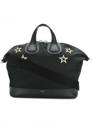 Дорожная сумка Star Nightingale Givenchy. Цвет: чёрный