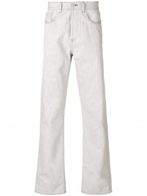 Прямые джинсы Natural Selection. Цвет: серый