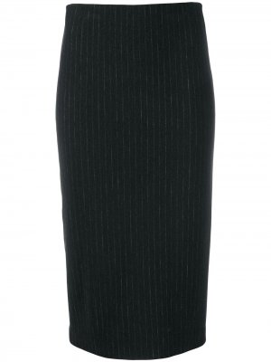 Облегающая юбка-карандаш Kiltie. Цвет: серый
