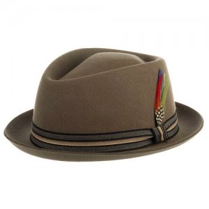 Шляпа , размер 63, серый STETSON. Цвет: серый