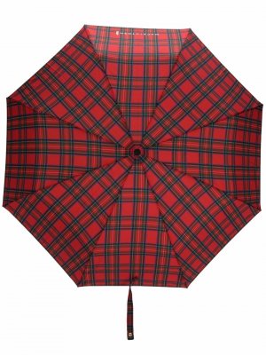 Складной зонт Ayr с телескопической ручкой Mackintosh. Цвет: красный