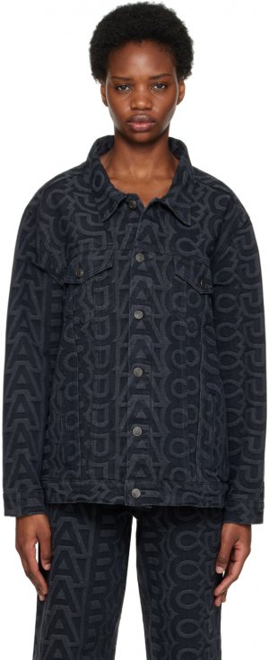 Черная джинсовая куртка Monogram Marc Jacobs