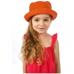 Шляпа , размер M(50-52), оранжевый Solorana. Цвет: оранжевый